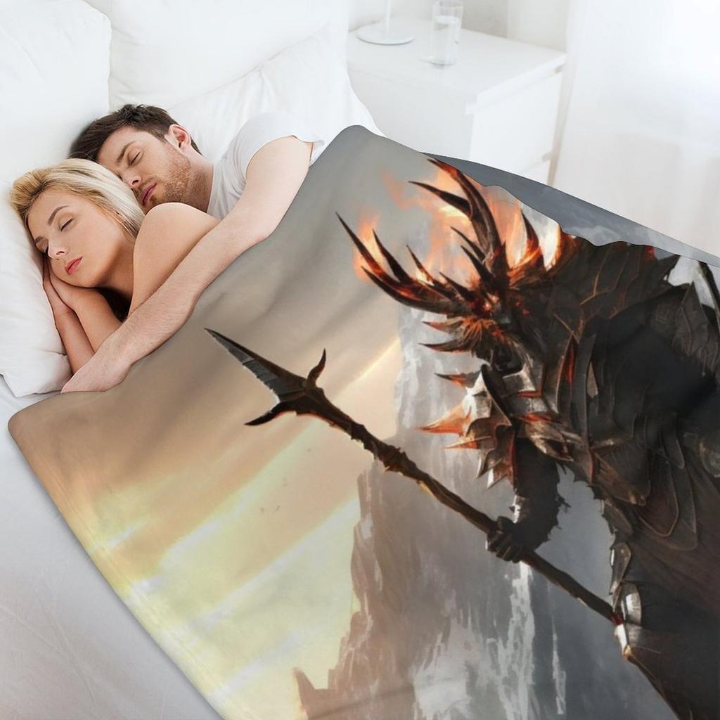 Waterpixel Art #222 Throw Blanket Multi-Purpose Hairys blankets and throws decorative Blankets
