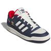 Adidas Forum Low CL Night Indigo Scarlet Кроссовки унисекс Blue Ivory Better-Scarlet IG8700