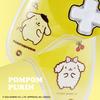 allone game wireless controller #unipo sanrio characters pom pom purin 15.5 x 6 x 10.5 cm compatible with switch/switch lite/organic el yellow both wi