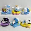 Cute Sleeping Kuromi Kt Big Ear Dog Action Figure Toy Wholesale Pvc Material