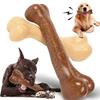 Почти неразрушаемые кости-игрушки для жевания собак Натуральная нетоксичная игрушка для жевания щенков для маленьких, средних и крупных собак Долговечная