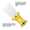 Ergonomic Handle Hair Sweeping Brush Gold Hair Styling Tool Hairdressing Brush  Hair Care