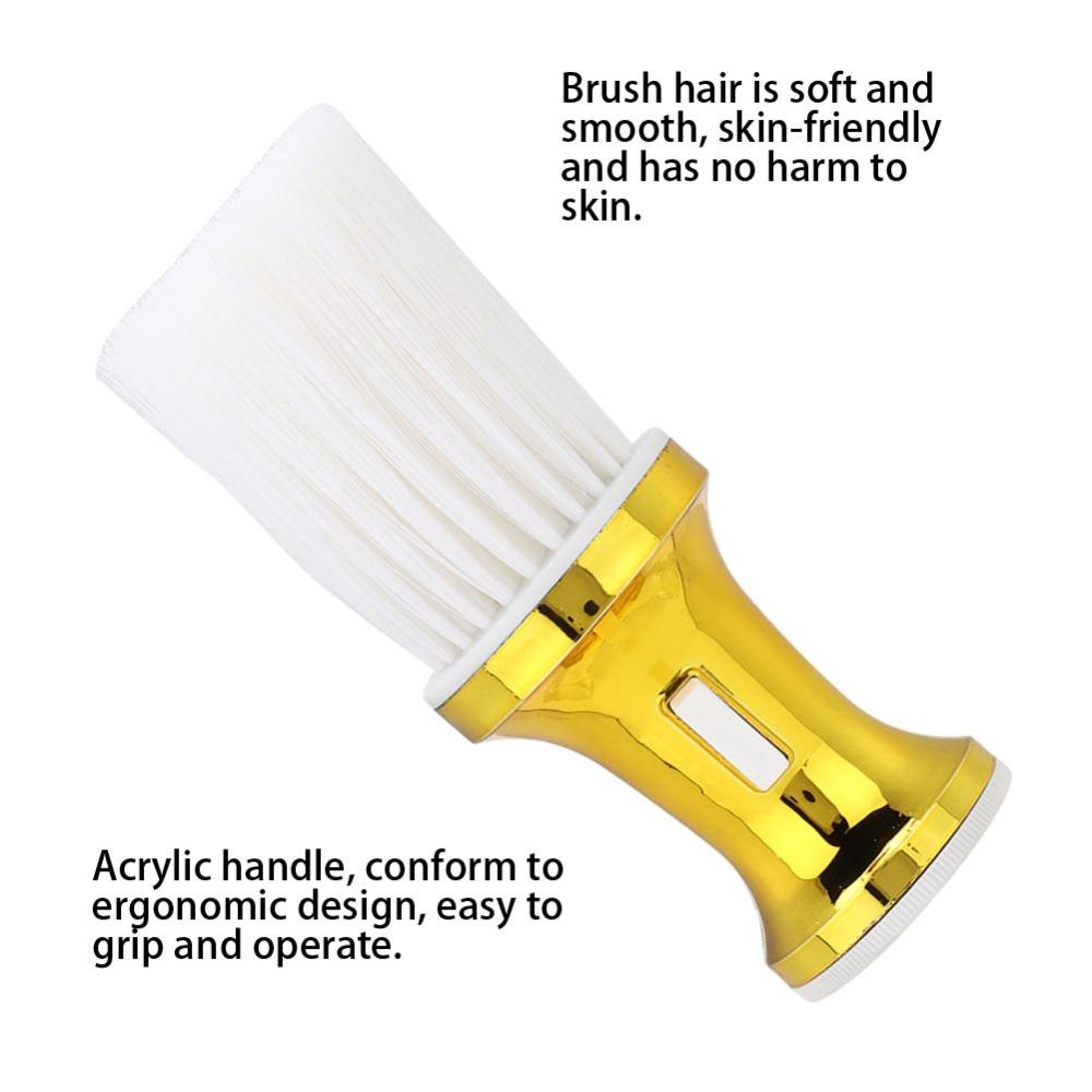 Ergonomic Handle Hair Sweeping Brush Gold Hair Styling Tool Hairdressing Brush Hair Care