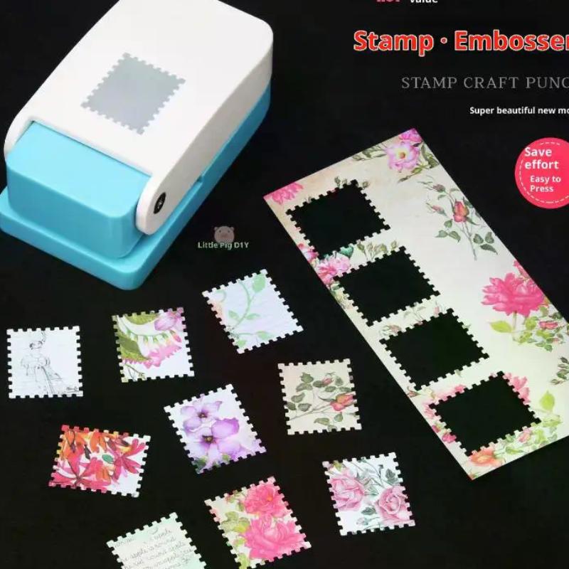 Прямоугольный штамп-пуансон рычажного действия для бумажного творчества, скрапбукинга, инструмент для пробивания различных материалов