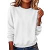 Women's Fashionable And Casual Long-sleeved Round-neck Pullover Top