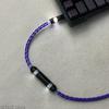 Luminous Hollow Aviator Cable, 8K Type-C Single Crystal Copper Mechanical Keyboard Data & Charging Wire