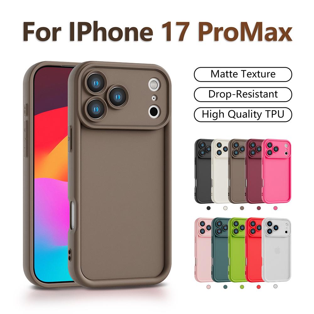 Оригинальный чехол из жидкого силикона для iPhone 17 Pro Max 17 Air Защита камеры Ударопрочный Мягкий чехол для iPhone17 Pro Max Air