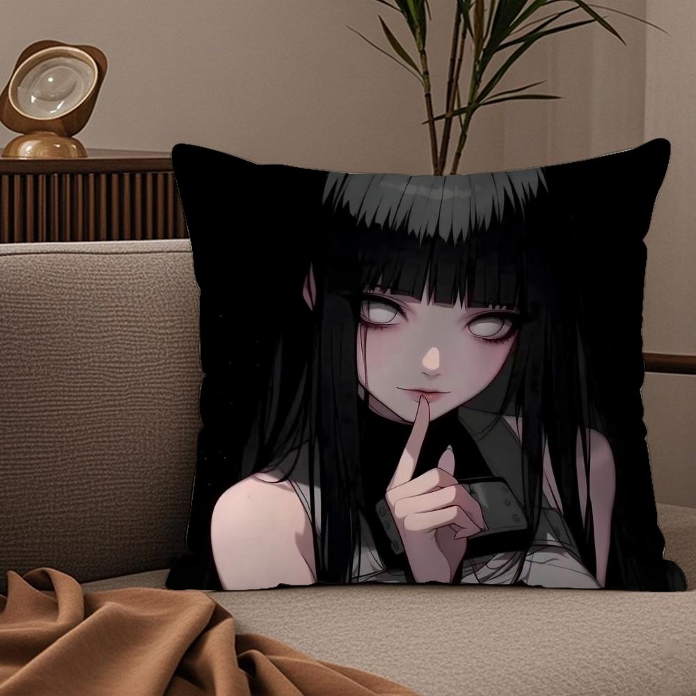 Cool HHyuga HHinata Pillow Case Silky elegant Comfort Sofa Bed Invisible zipper