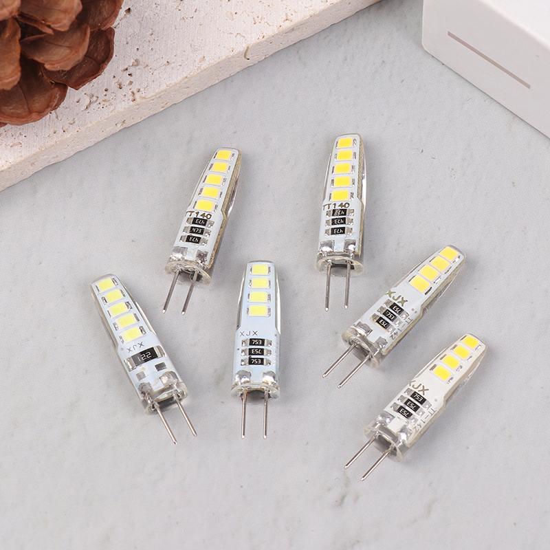 2 шт. светодиодная лампа G4 2 Вт, переменный ток 220 В, 2835 Smd 8/10 светодиодов, теплый/холодный белый/нейтральный свет, угол поворота 360 градусов, люстра, замена галогенной лампы