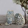 Набор из трех сов, Сова-хранительница удачи, Статуэтка-животное в подарок, Интересное украшение в виде совы, Статуэтка-птица в подарок для дома