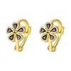 Elegant and Fresh Flower Ear Buttons for Women Niche Design Earrings Student Trend