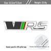 Compatible with Volkswagen Skoda Octavia/Fabia RS: VRS Grille/Fender/Metal Tail Logo and Body Sticker