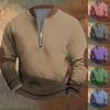 Men's Retro Casual Gradient Printed Sweatshirt