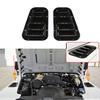 1Pair Front Hood Vent Trim Cover for For Land Rover Defender 90 110 130 2004-2019