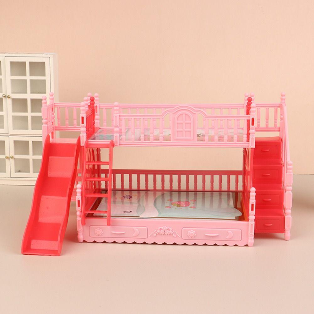 Маленькая мебель кукольная кровать украшение для спальни принцессы кукольный домик мебель игровой домик