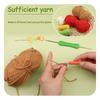 Beginners Crochet Kits DIY Crochet Starter Kits Including Crochet Hook, Yarn Balls, Needle, Instructions, Accessories