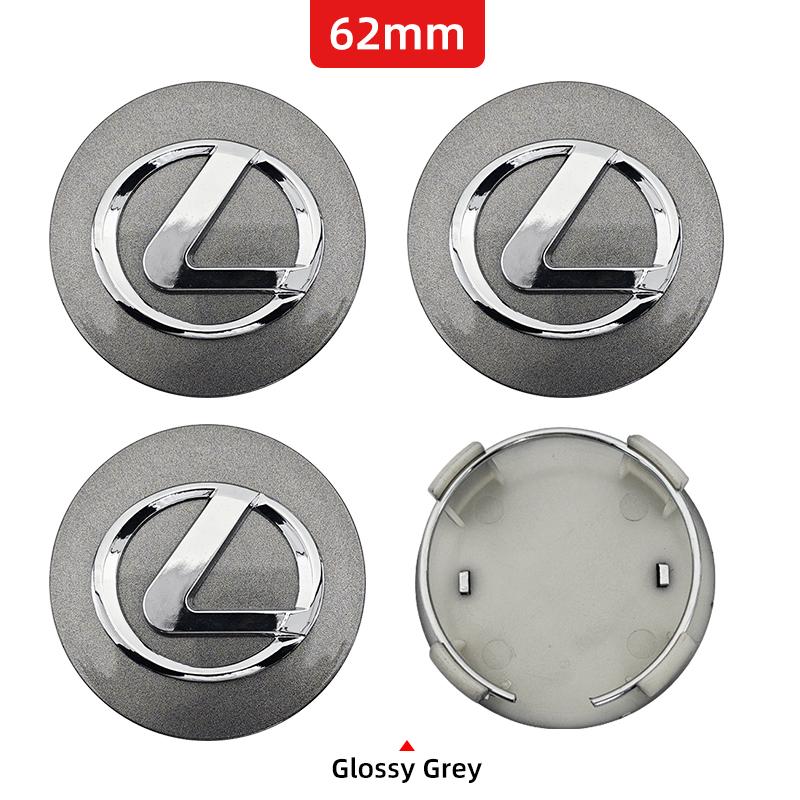 PYZW6 4Pcs 62mm 84mm Car Wheel Center Hub Caps Cover For Lexus F SPORT GS GX IS LS LX CT LC RC LBX NX RX 350h 450h ES UX 300e GX460