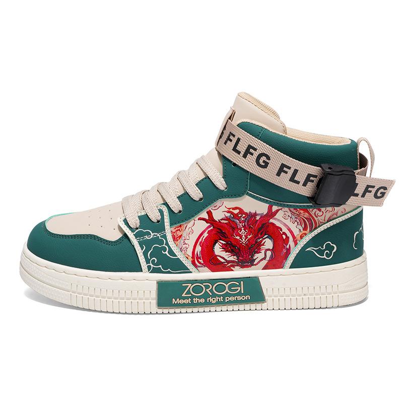 Модная мультяшная обувь для скейтборда Мужская Детская Высокие кроссовки Мужская Повседневная обувь на платформе Мужские Аниме Кроссовки zapatillas de mujer