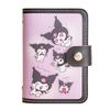 My Card Large Capacity Storage for 24 Card Passbook Passport Bonded Credit Card Card Business Card Translucent Easy To See Kuromi, Pochacco, Melody,