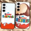 Чехол-брелок для телефона KINDER JOY с сюрпризом для Samsung S 24 Fe 25 Ultra Plus 20 Lite 21 30 22 23 24 22 Ultra 5G Fundas