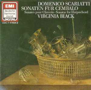 LP Record DOMENICO SCARLATTI / VIRGINIA BLACK - Sonaten Für Cembalo 1695971 Deutsche Harmon 1987 Germany Classical Used