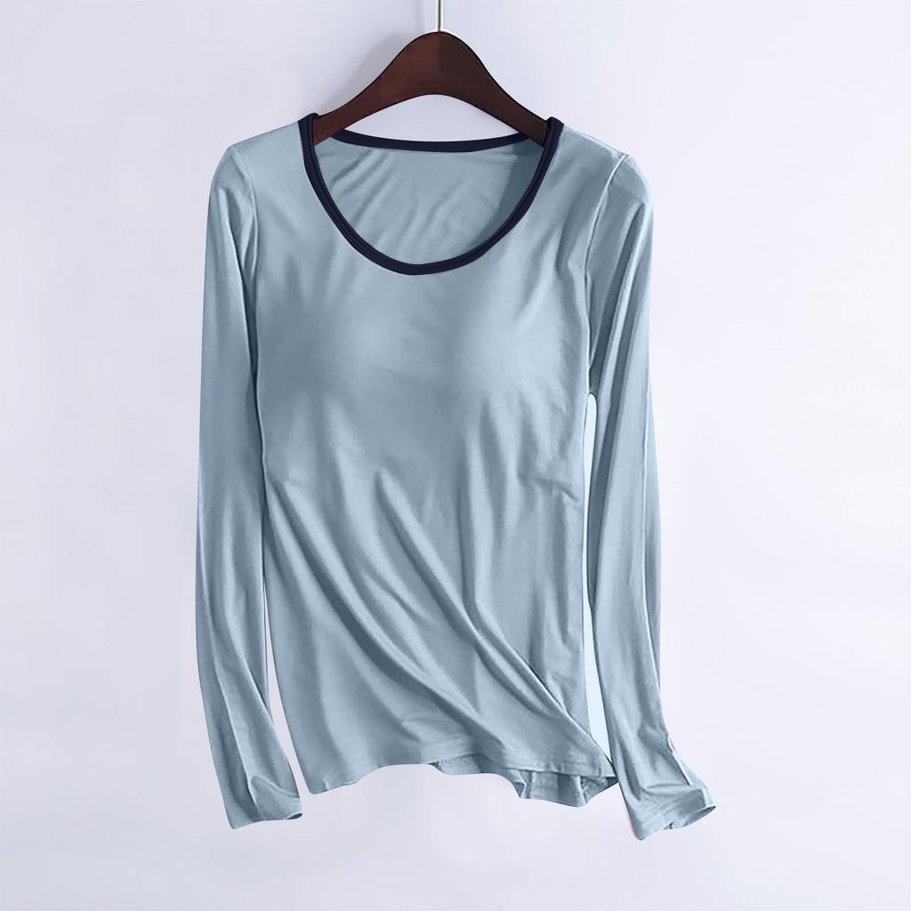 Женская однотонная рубашка с нагрудником и одной чашкой для йоги, женское нижнее белье, верх