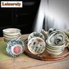 1 шт. Ручная работа Конусообразная чашка Антикварная Керамическая чашка для чая с пеплом растений Дорожная Керамическая чаша для чая Антинакипная Ретро Чашка для медитации Набор для чая 70 мл