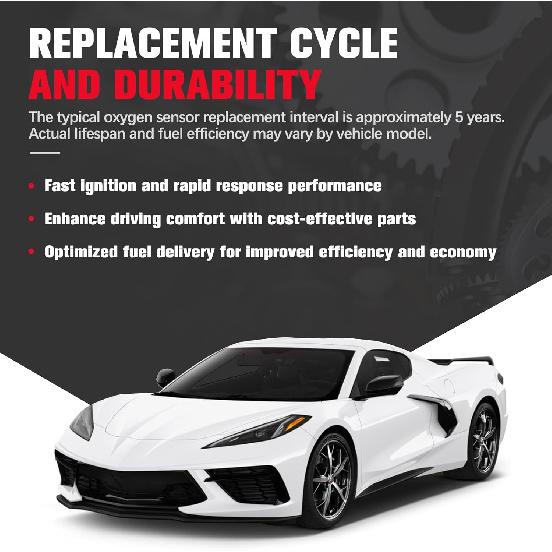 234-4528 Downstream Oxygen O2 Sensor Compatible for Chevy Cruze Sonic Trax for Pontiac G8 for Buick Encore for Saab 9-3 9-4X 9-5 for Saturn Vue