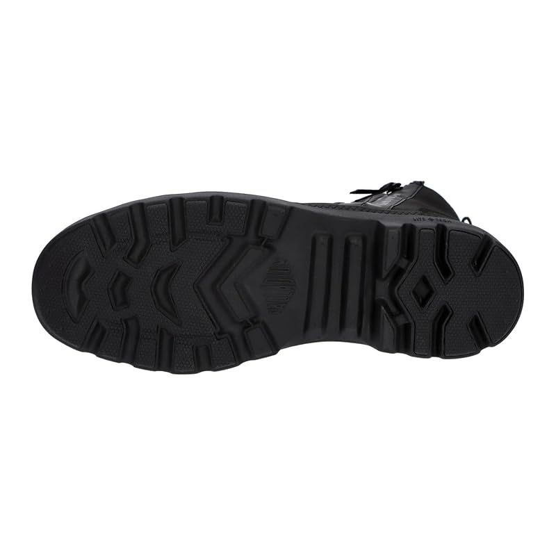 [Palladium] водонепроницаемые кроссовки PAMPA HI SEEKER 2 LITE+ WP+ С боковой молнией ALL BLACK(010) 26,5 см