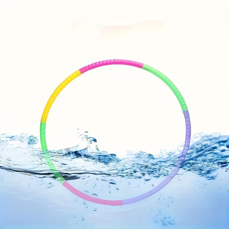 Съемный пластиковый гимнастический обруч - прочный, портативный, многоцелевой фитнес-инвентарь для игр на открытом воздухе и танцев