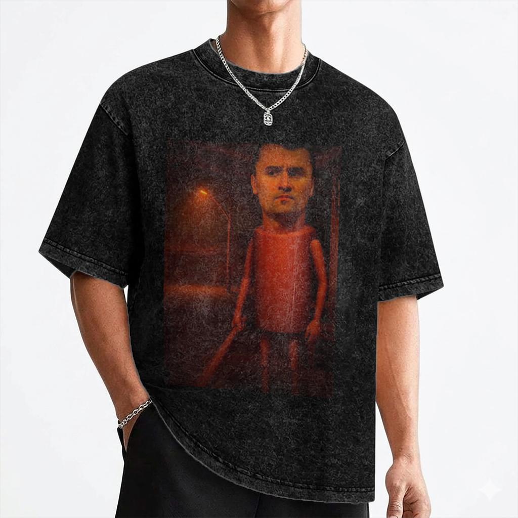 Charlie Kirk R.I.P T Shirt Washed Short Sleeve Street T-Shirts Novelty Men Women Streetwear Printed Tee Shirt