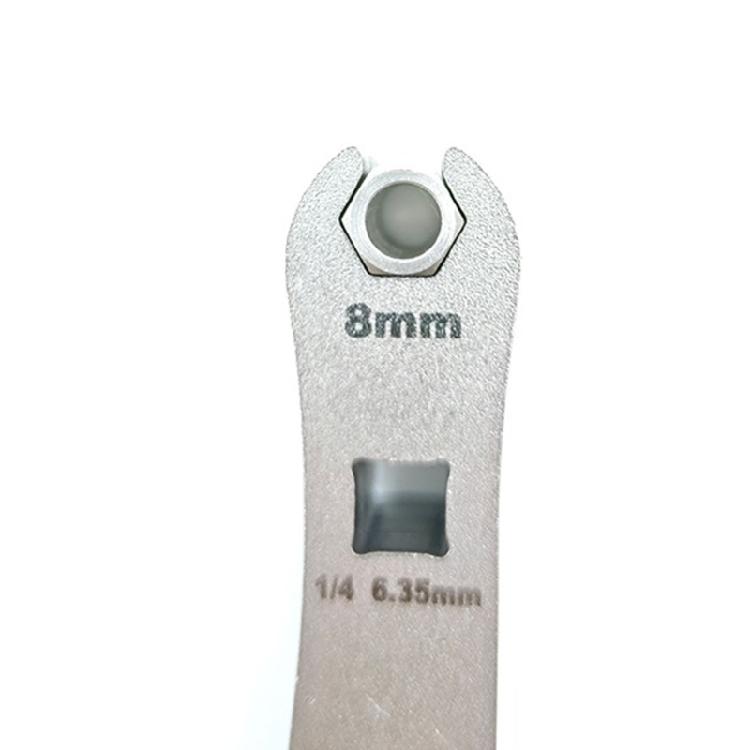 7-8mm Open End Bicycles Brake Pad Wrench Mountain Bike Brake Locking Correction Tool Disc Flattening Correction Wrench