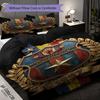 Glory Legacy Three-piece set (1 * duvet cover + 2 * pillowcase, without core) 2D Flat Soft and comfortable Duvet cover and pillowcase Bedding set