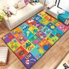 ABC Мультяшный Алфавит Детский Ползающий Дети Игровая Комната Раннее Образование Зона Ковер,Ковер для Гостиной Спальни Дивана, игровые коврики