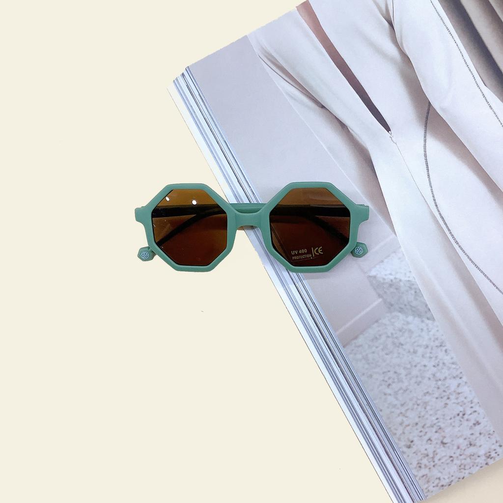 Модные детские солнцезащитные очки с нестандартной оправой из поликарбоната, модные весенние персонализированные солнцезащитные очки для ног