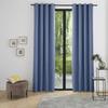 Комплект из 2-х звукоизоляционных и термоплотных штор на флисовой подкладке "Арктика" Василек