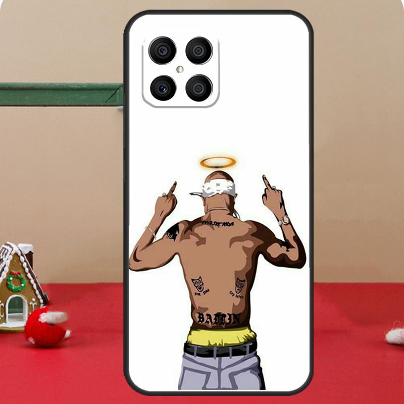 Чехол 2Pac TuPac Shakur Для Honor Magic 6 7 8 Pro Honor 400 200 70 90 Lite X8c X8b X9a X9b X9c X9d Win RT Обложка