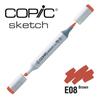 Copic Sketch E08 Brown Alcohol Marker