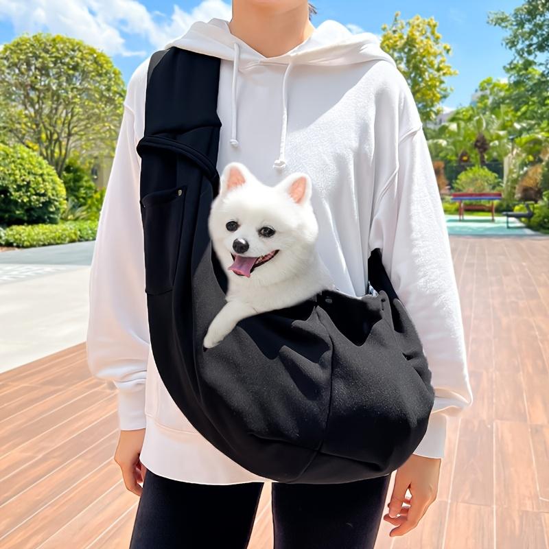 Outdoor Pet Carrier Bag Portable Shoulder Bag Cat Walking Bag Travel Transport Bag For Small Dogs Cats Within 7.5kg/16.53lb