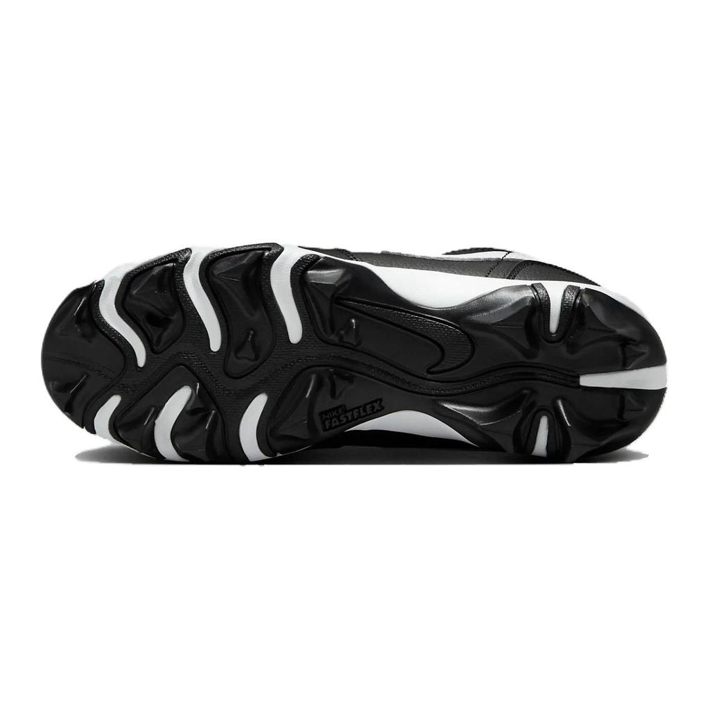 Air Jordan 1 Low Cleat GS Черно-белая Синтетическая кожа Детские бутсы HF6885-001