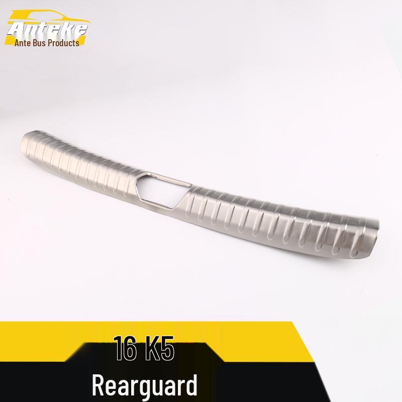 Stainless Steel Rear Guard Plate for K5 - Tailgate Trunk Protector