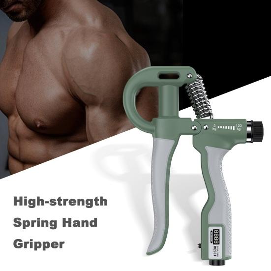 Grip Strength Trainer Hand Grip Strengthener with Adjustable Resistance 5-120KG Real-Time Data Display Forearm Strengthener