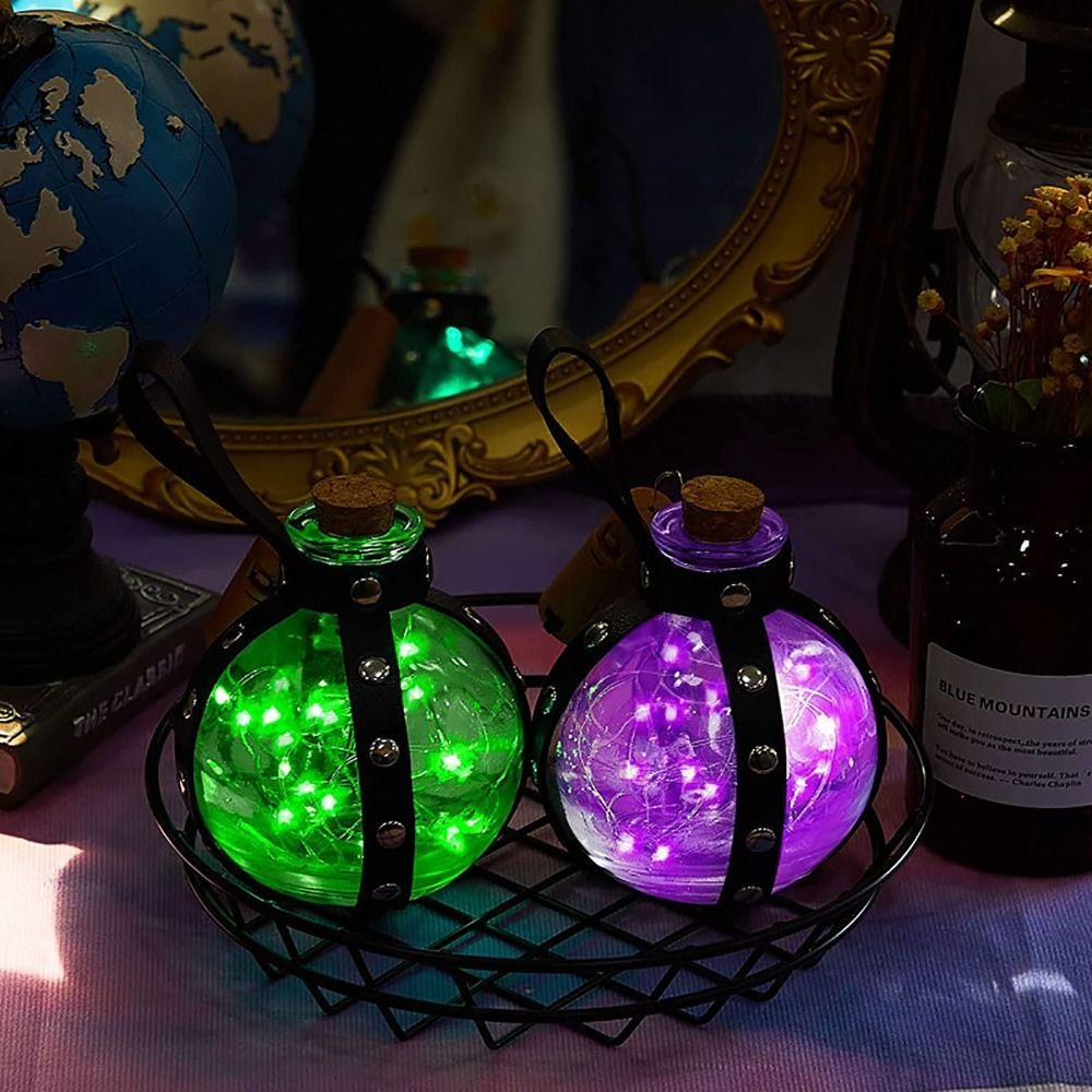 Кобуры Поясные сумки Волшебное зелье Стеклянная бутылка Круглая колба Бутылка зелья Фэнтезийные костюмы