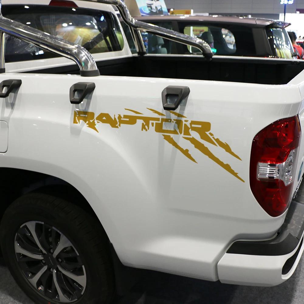 PCKF8 Автомобильные Графические Наклейки Стиль Когтя Для Ford F 150 Ranger Raptor Пикап Борт Грузовика Боковая Декоративная Наклейка Чехол Аксессуары Для Тюнинга Авто