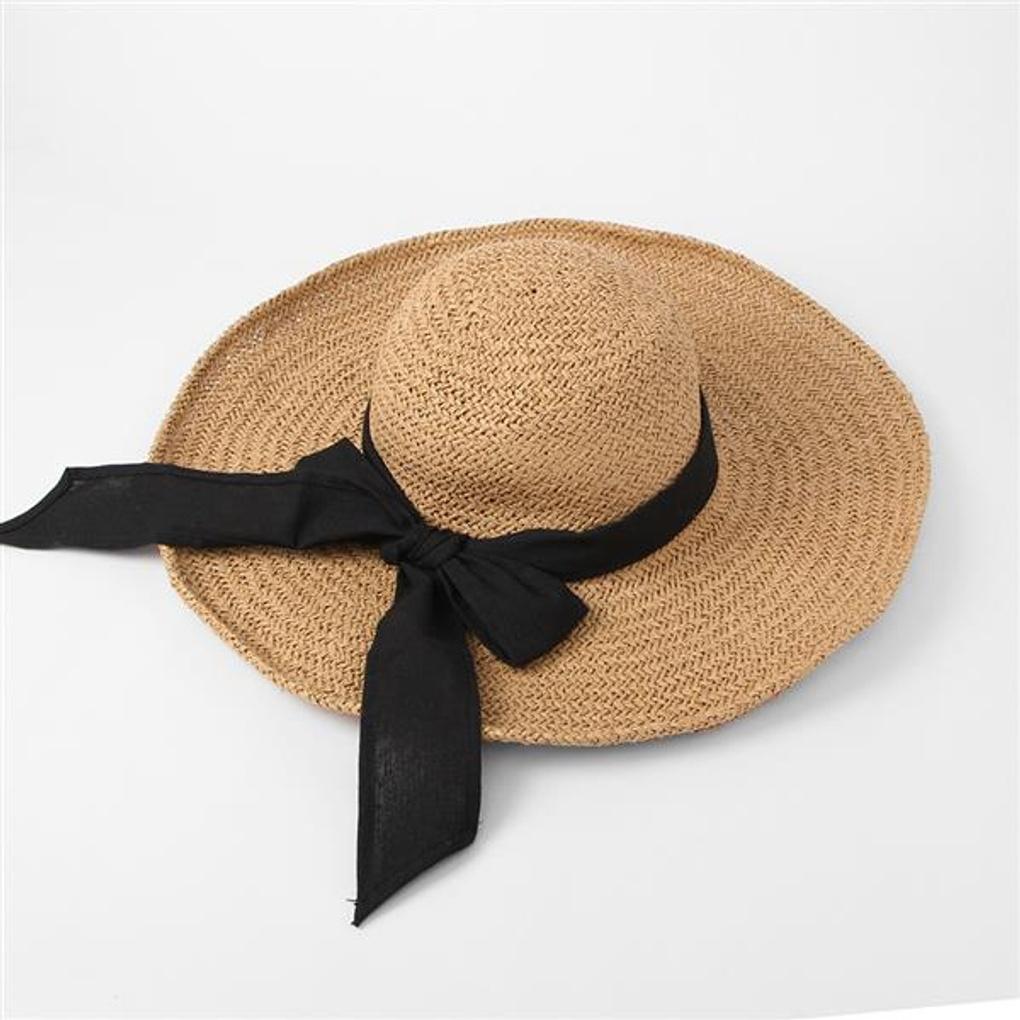 Пляжная шляпа Eileen Ribbon/Женская летняя соломенная шляпа