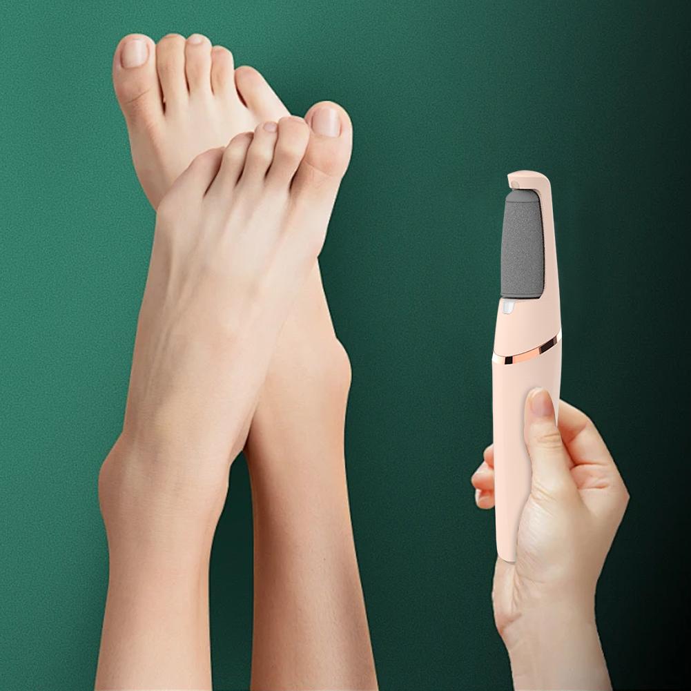 Электрическая пилка для удаления мозолей с ног, перезаряжаемая, электрическая пилка для удаления мозолей, электрическая пилка для ног для удаления ороговевшей кожи и мозолей