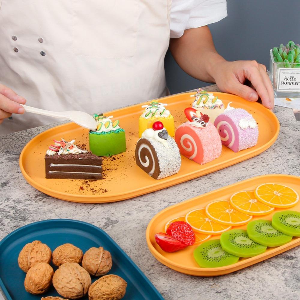 Container Buffet Tray Baking Pastry Storage Fruit Cake Plate Dessert Plate Nut Trays Storage Tray