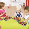Divided Stainless Steel Plates for Adults and Children, Split Design, Durable, Easy to Clean, 3-Compartment Plates