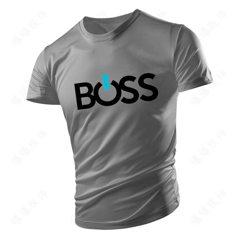 Модная повседневная спортивная модная мужская футболка с 3D-печатью букв, свободная, удобная футболка большого размера