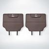 Leather Car Anti-Kick Mat With Storage Bag Auto Accsesories For BMW 50th Anniversary Edition E46 E53 E90 E60 E93 G01 G20 X3 F30